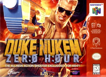 Duke Nukem - Zero Hour (USA) box cover front